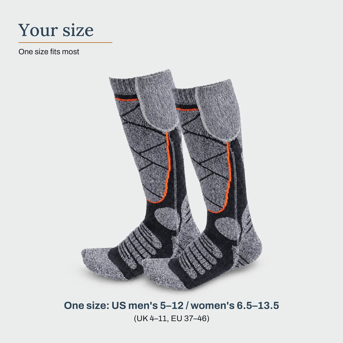 Your size – Heated Socks